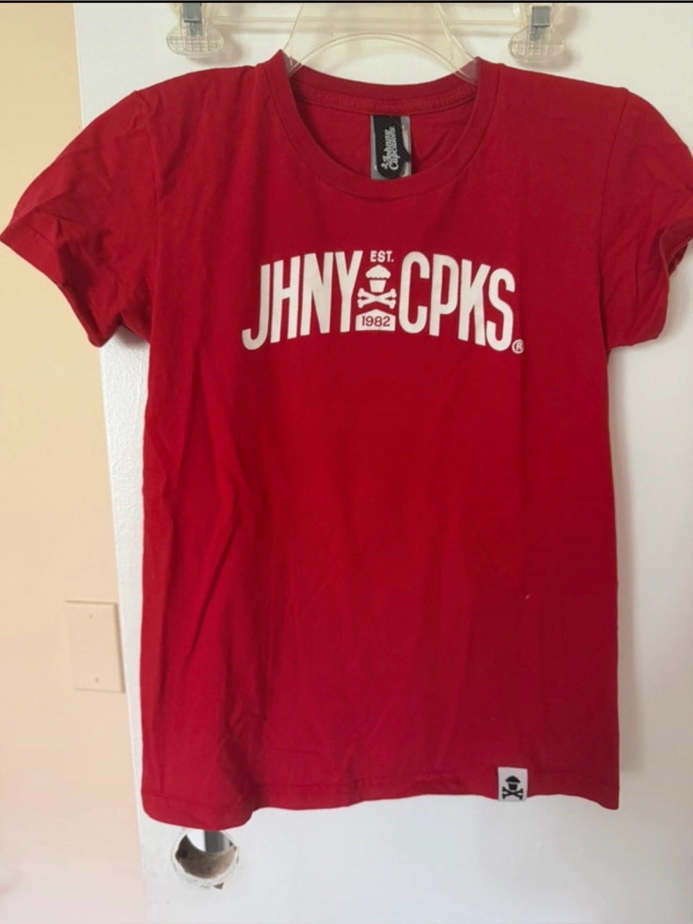 Johnny Cupcakes Red Graphic Tee
